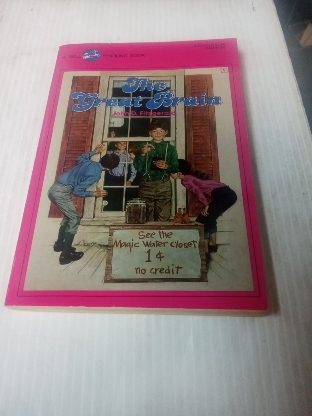 The Great Brain Vintage Children’s Chapter Book Yearling 1988
