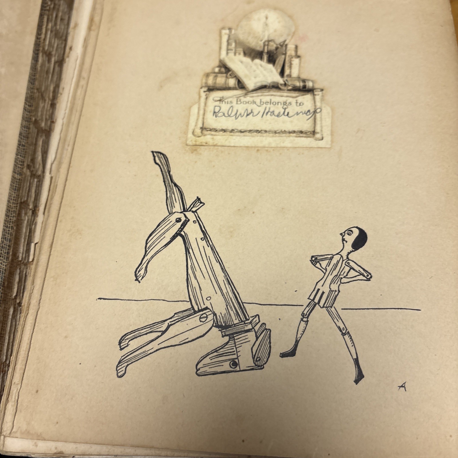 Poor Cecco – Margery Williams Bianco / Arthur Rackham 1925 Original HC