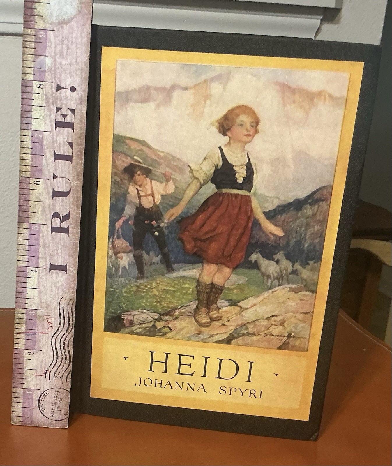 VTG HEIDI by Johanna Spyri Illustrated by Louis Rhead HB 1925 Classic