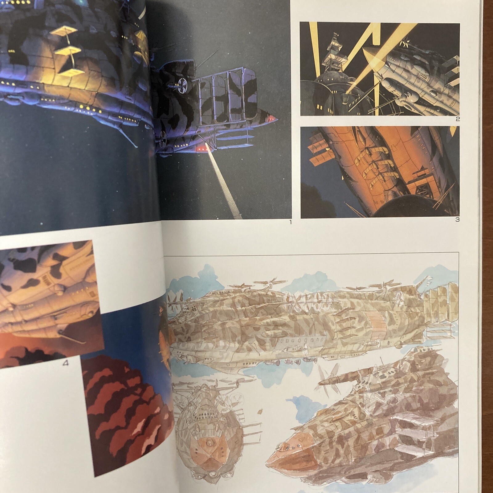 THE ART OF LAPUTA Hayao Miyazaki Art Book Illustration