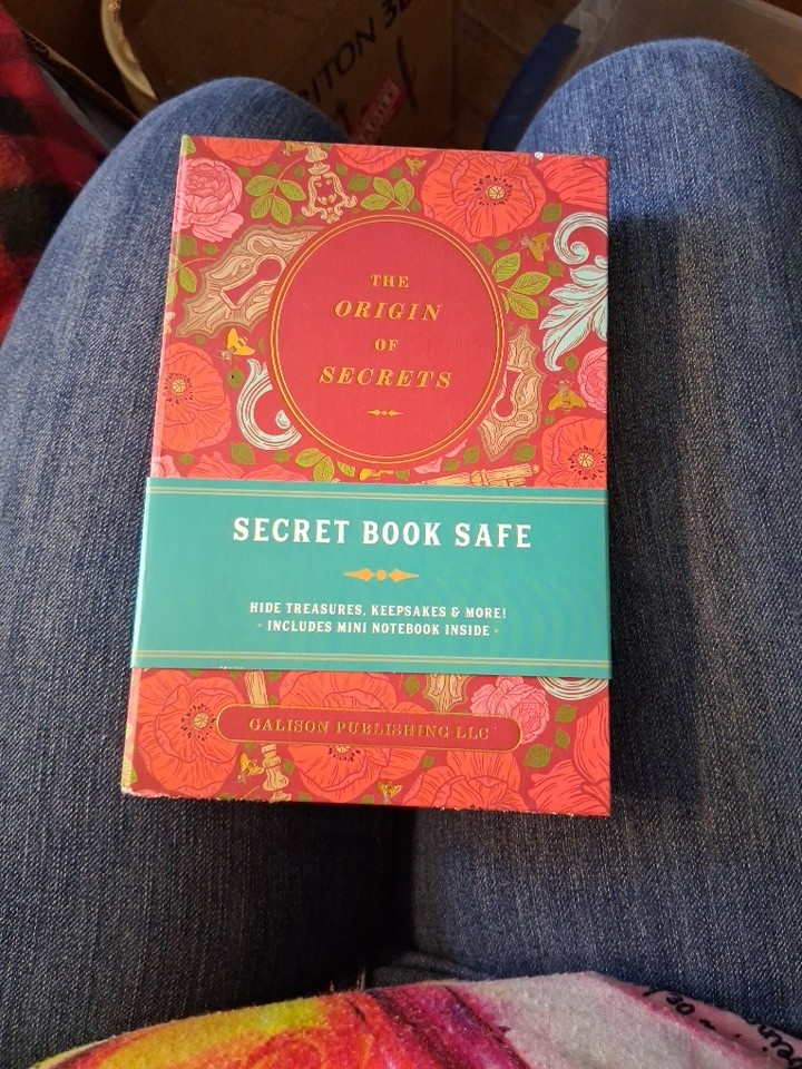Origin of Secrets Book Safe by Galison (2019, Print, Other)