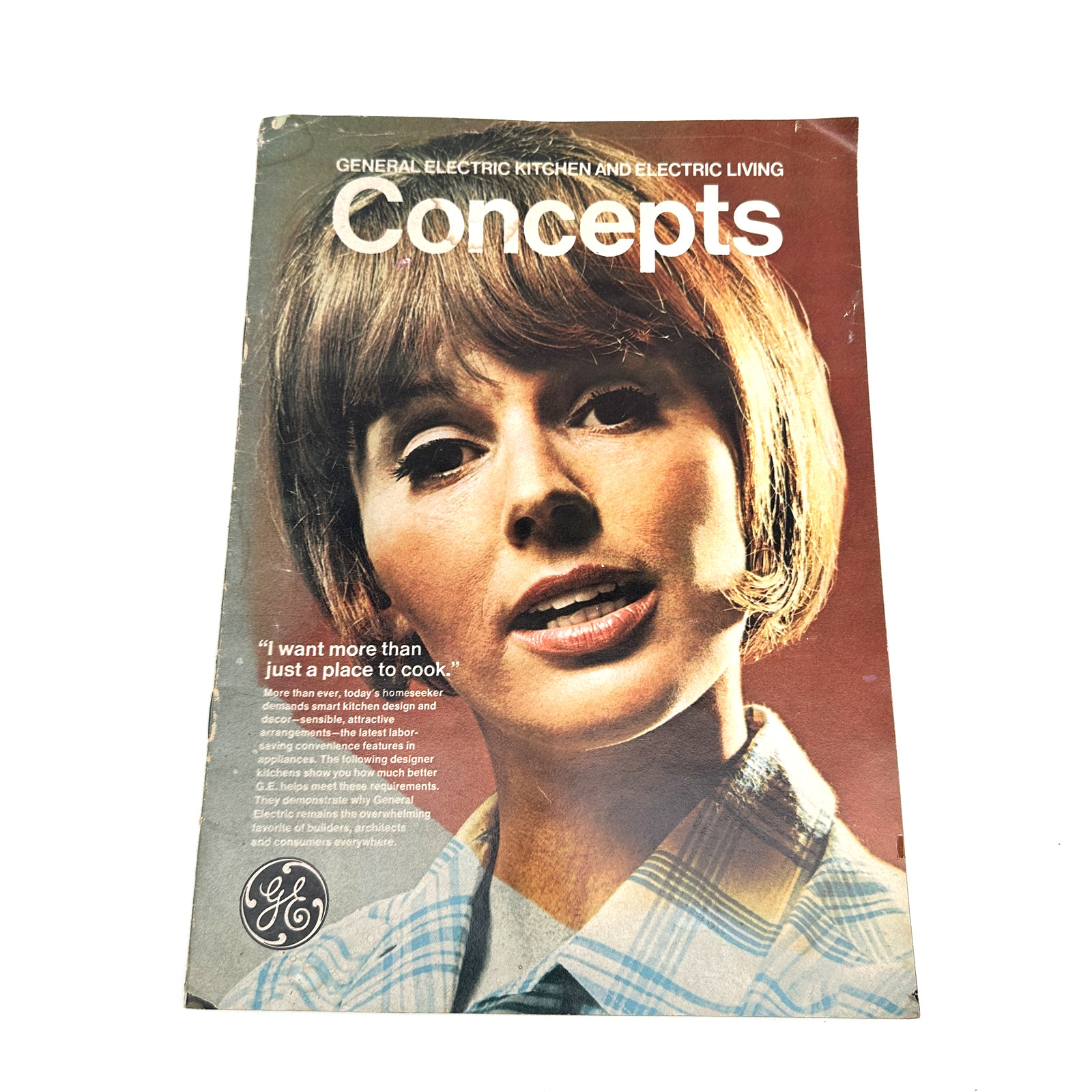 Vintage 1960s General Electric Concepts Magazine GE Kitchen Electric Living