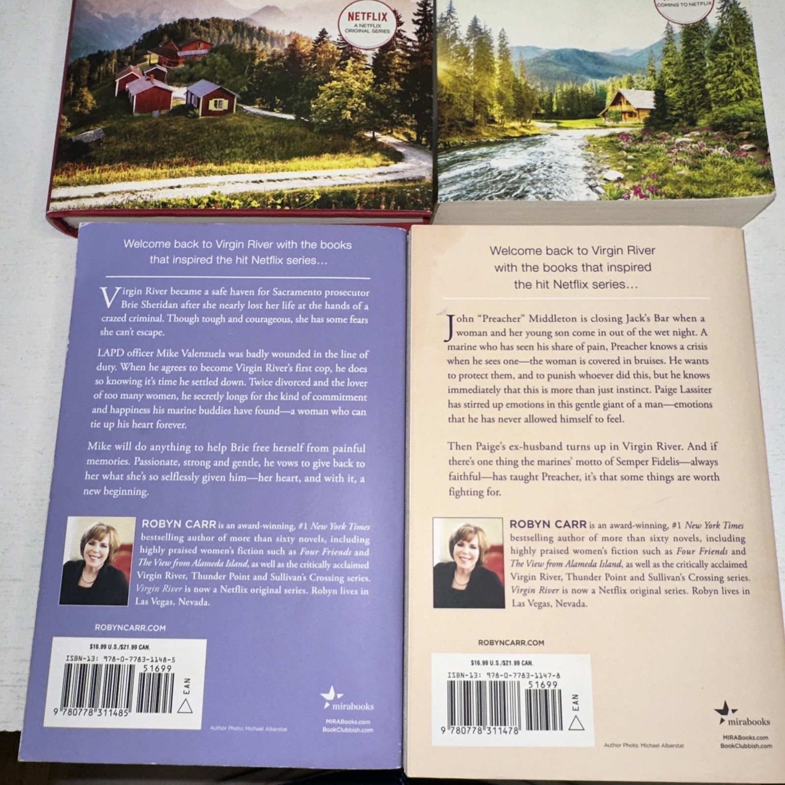 Robyn Carr VIRGIN RIVER Complete Book Series Lot of 20 (21 titles) – on Netfix