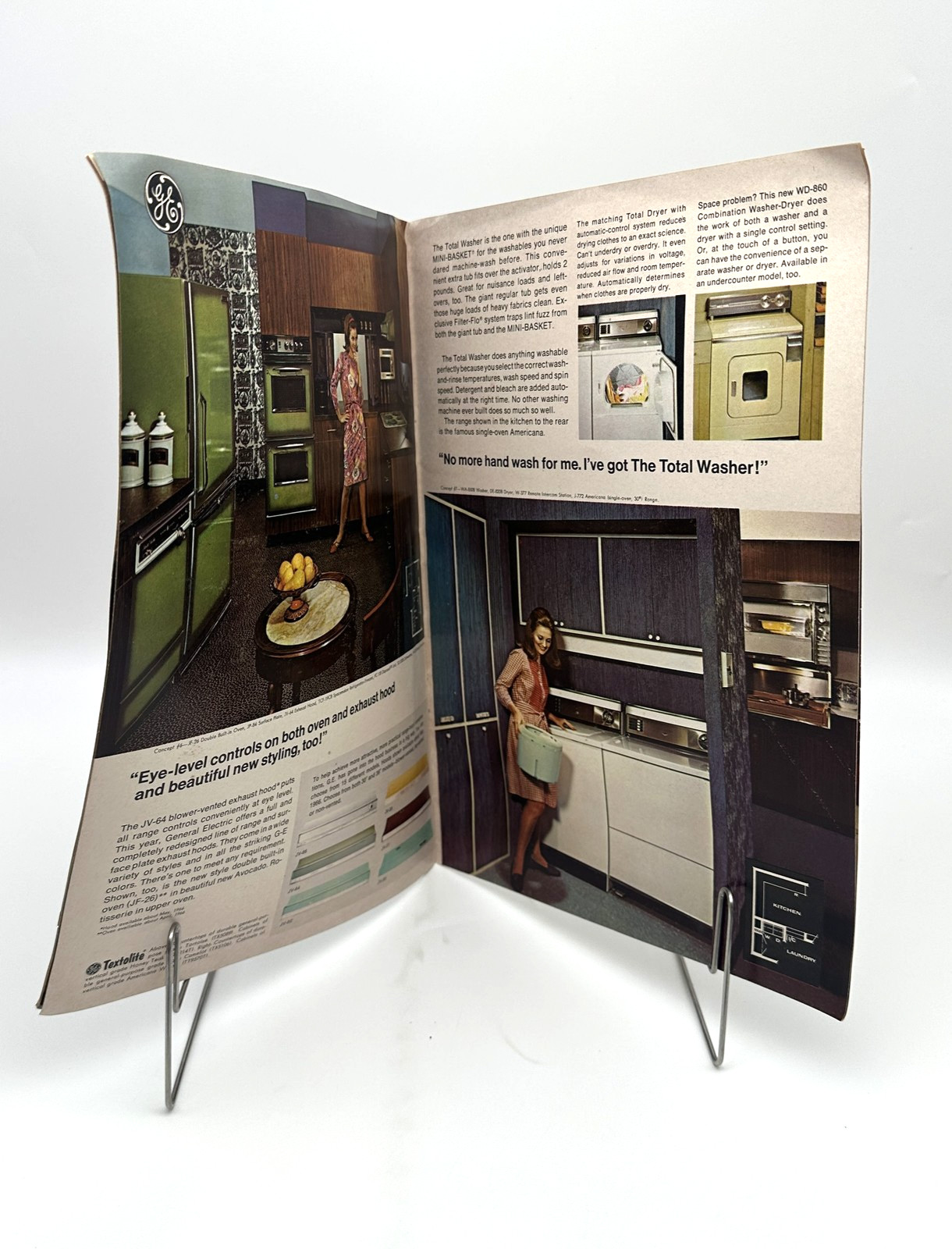 Vintage 1960s General Electric Concepts Magazine GE Kitchen Electric Living