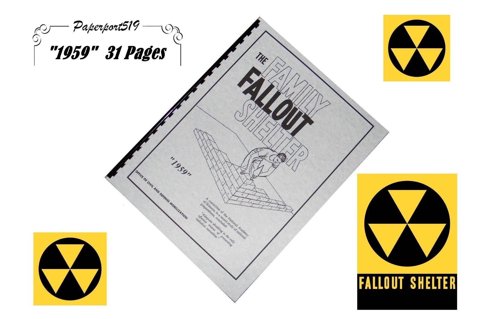 The Family Fallout Shelter „1959“ 31 Pages