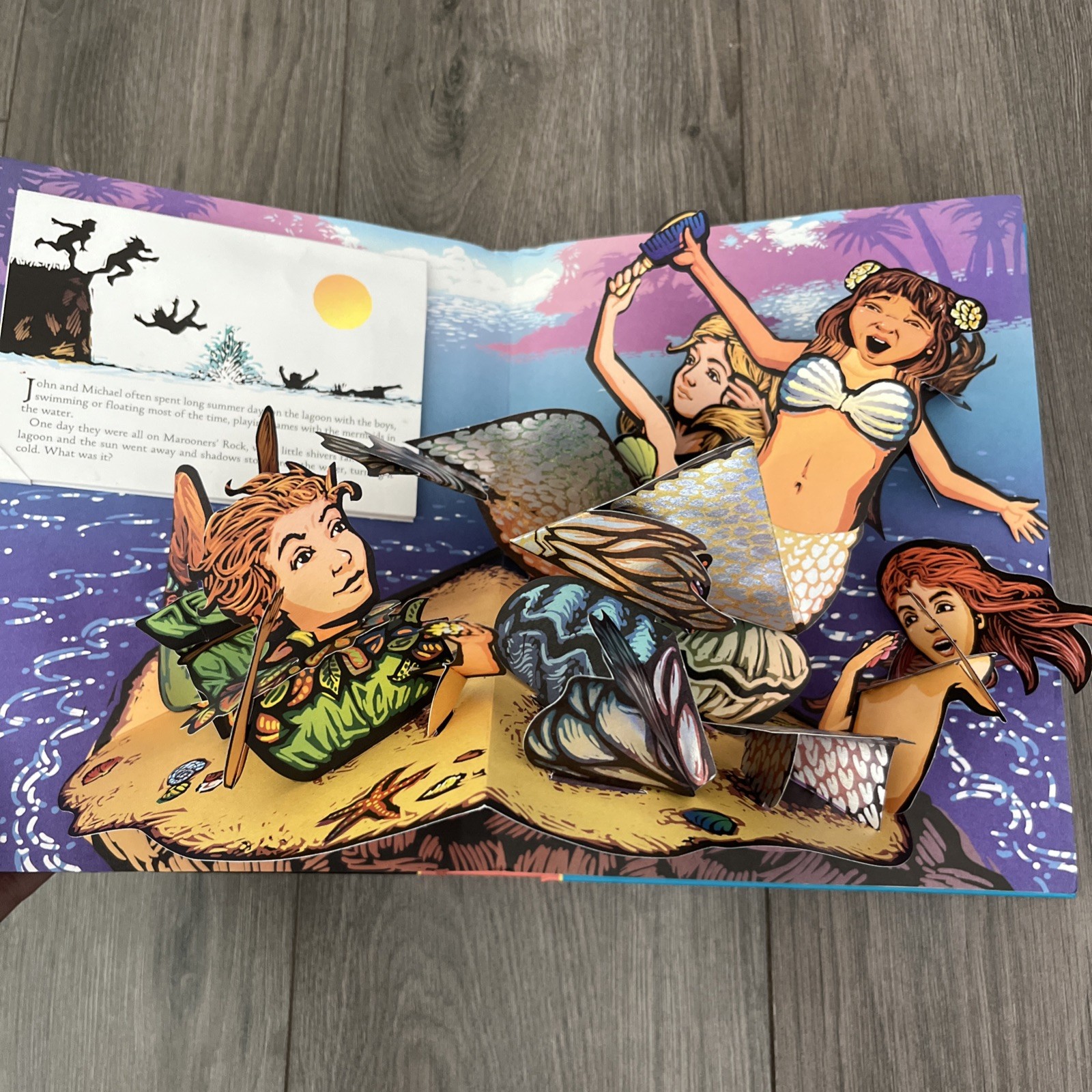 Peter Pan Pop-Up Book – Robert Sabuda 2008 1st Edition