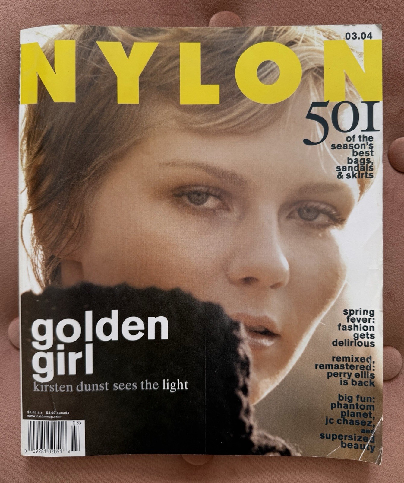 NYLON Magazine March 2004 Kirsten Dunst