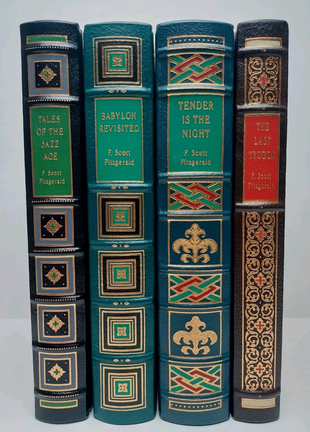 F. Scott Fitzgerald Easton Press 4 Volumes Delux Ed 1991 Lmtd Ed Fine Binding