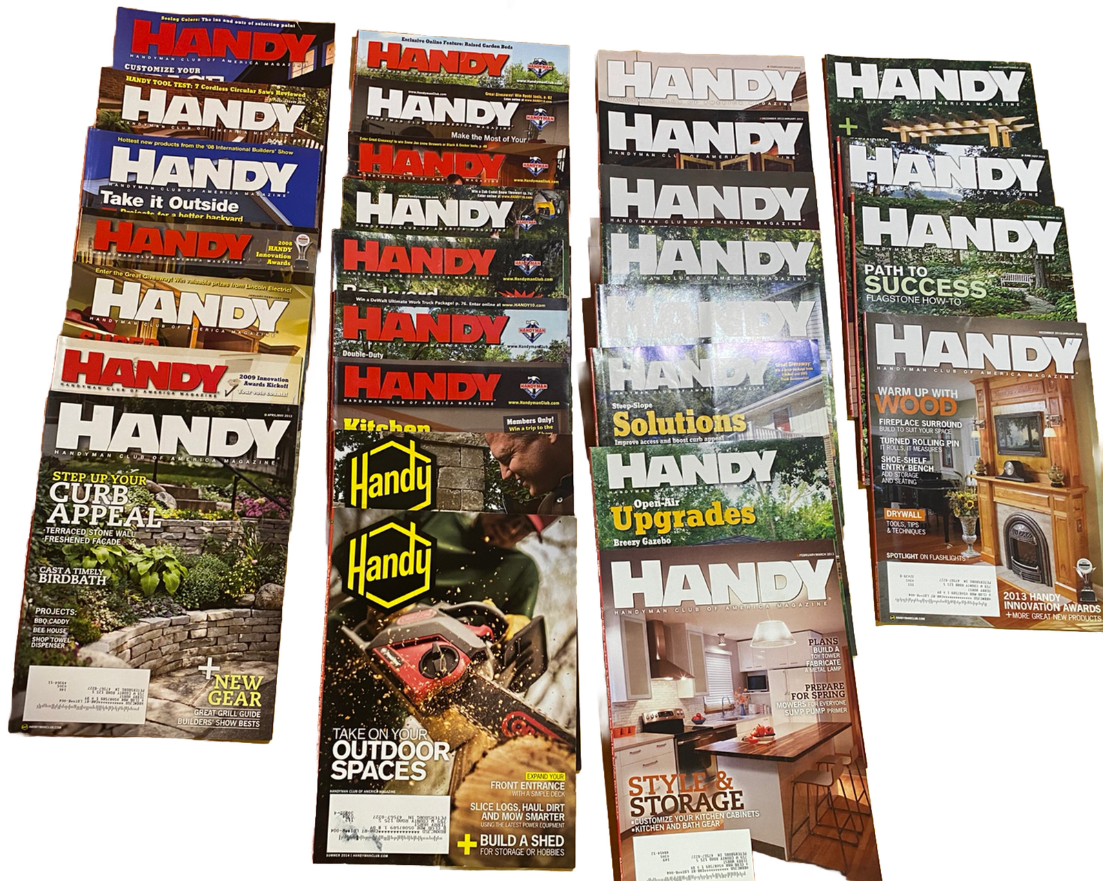 Lot Of 27 Handy Magazines 2008-2014