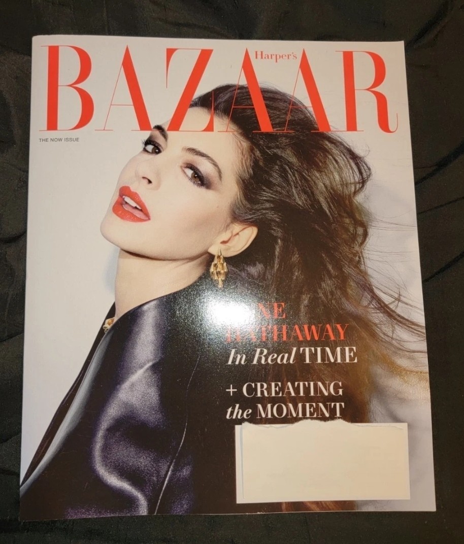 Harper’s Bazaar April 2026 Anne Hathaway The Now Issue Inez Vinoodh New Magazine