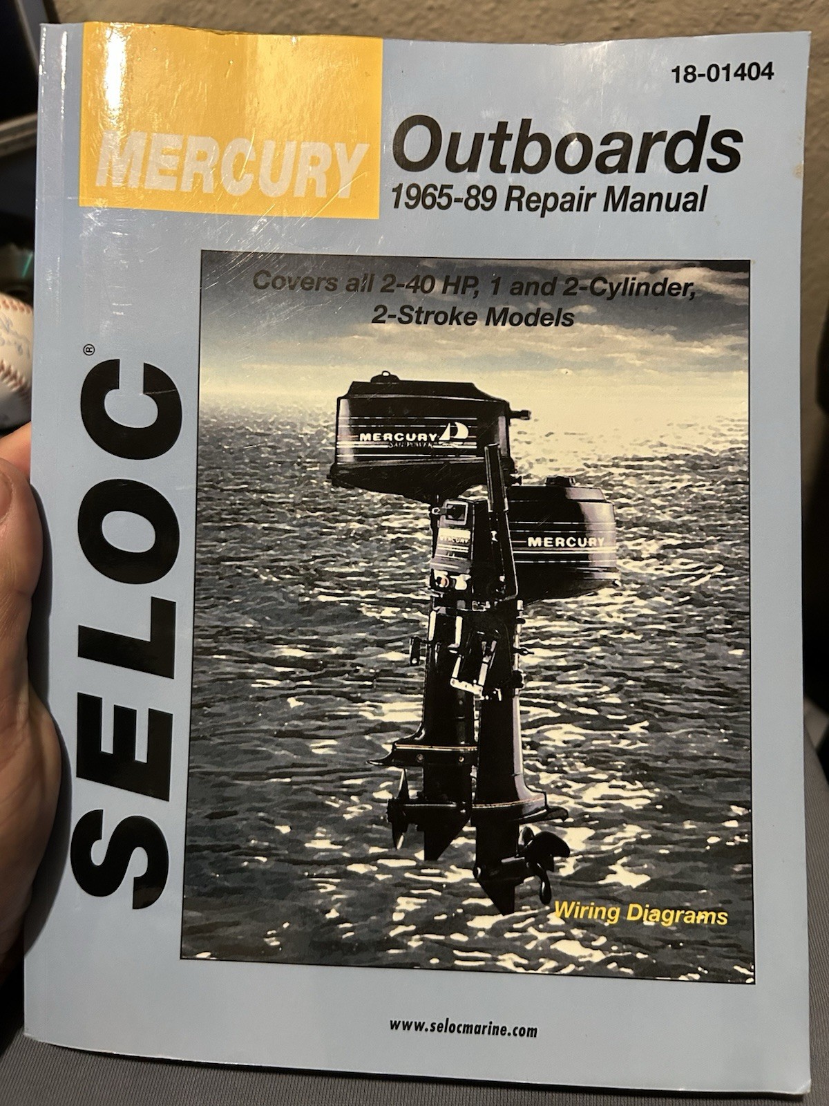 Seloc Mercury Outboards, Repair Manual, 1965-91 (Seloc Publications Marine Man..