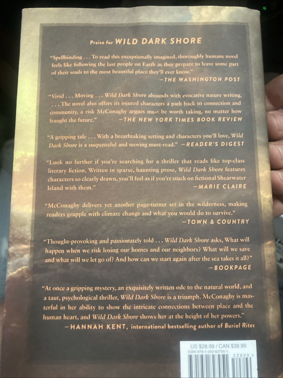 Wild Dark Shore: Reese’s Book – Hardcover, by McConaghy Charlotte – Very Good b