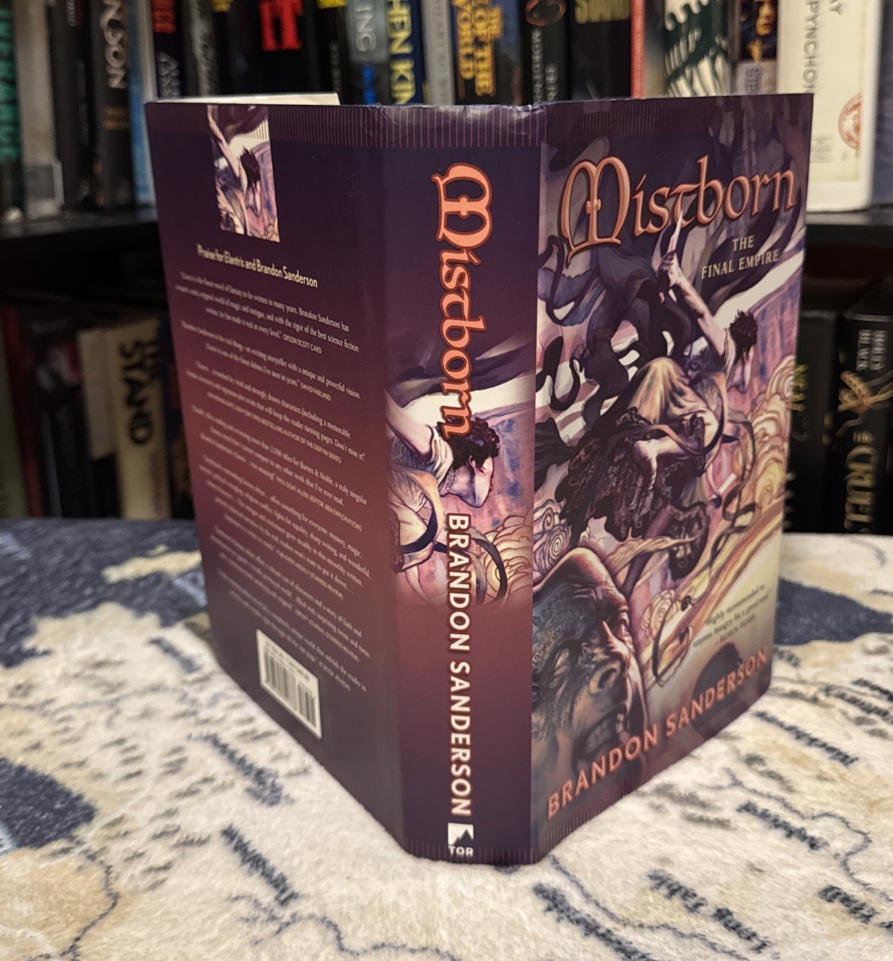 Mistborn The Final Empire – Brandon Sanderson (Hardcover) Later Printing, VG
