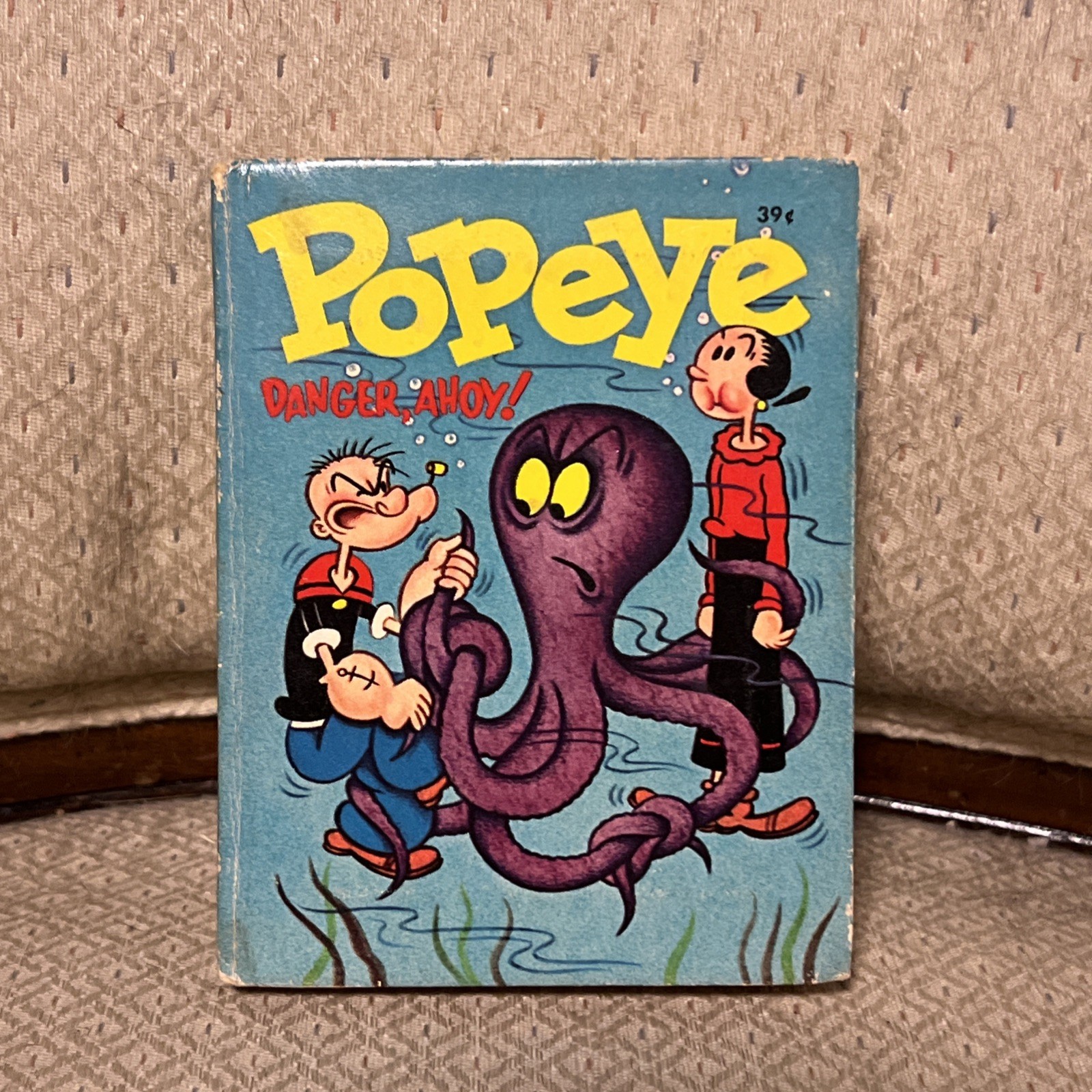 Popeye Danger Ahoy! c. 1969 Little Big Book