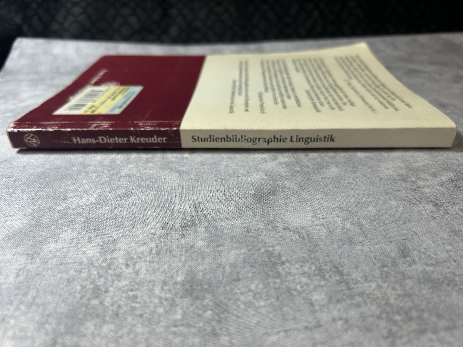 German Linguistics & Germanistik Reference Lot (3Books) Kreuder Hänsel Kürschner