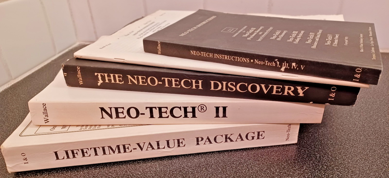 1st Manuscript Neo-Tech II Discovery Frank Wallace Research Worldwide 5 PB Lot
