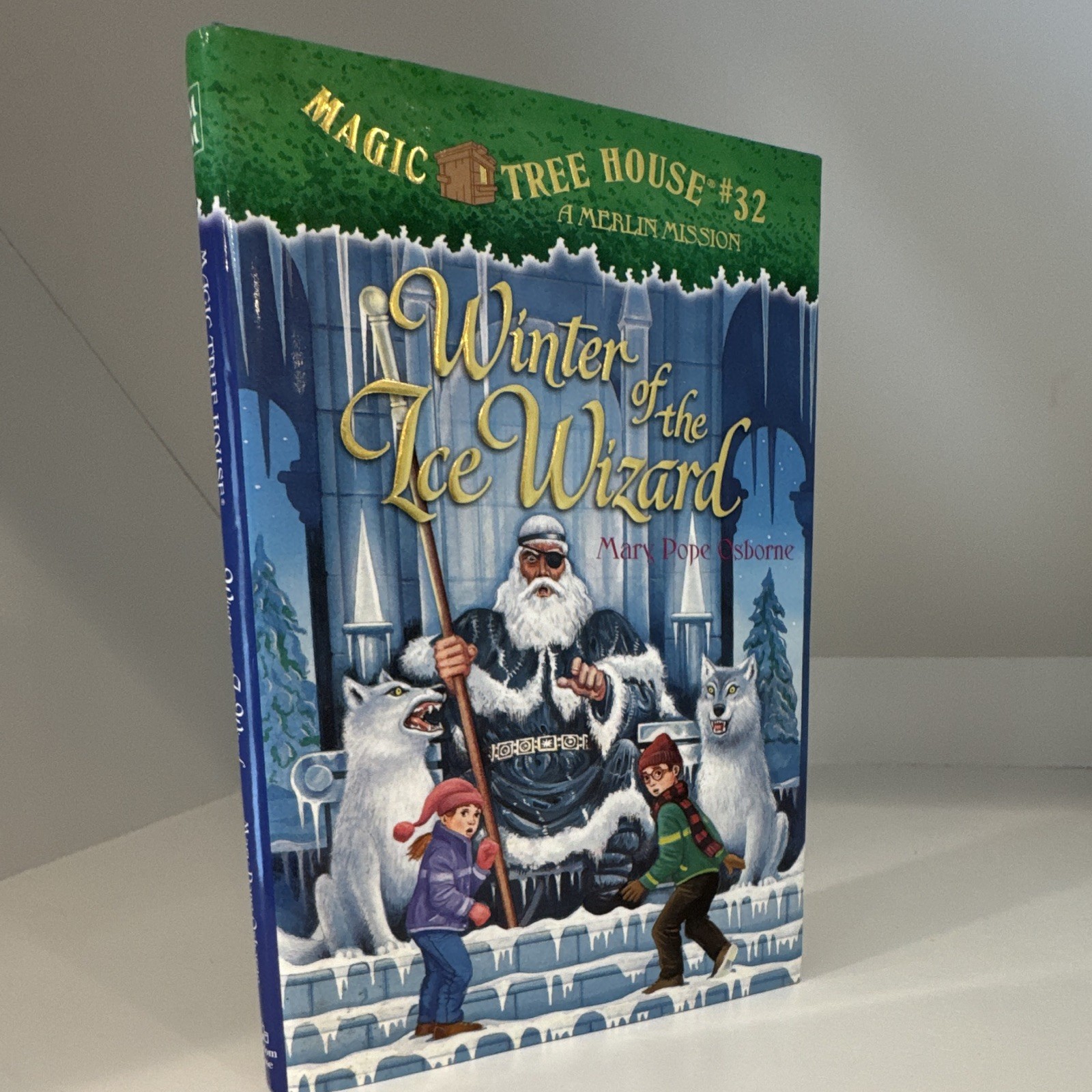 Magic Tree House Merlin Mission #32 Winter of the Ice Wizard HC 1st Ed DJ Illus