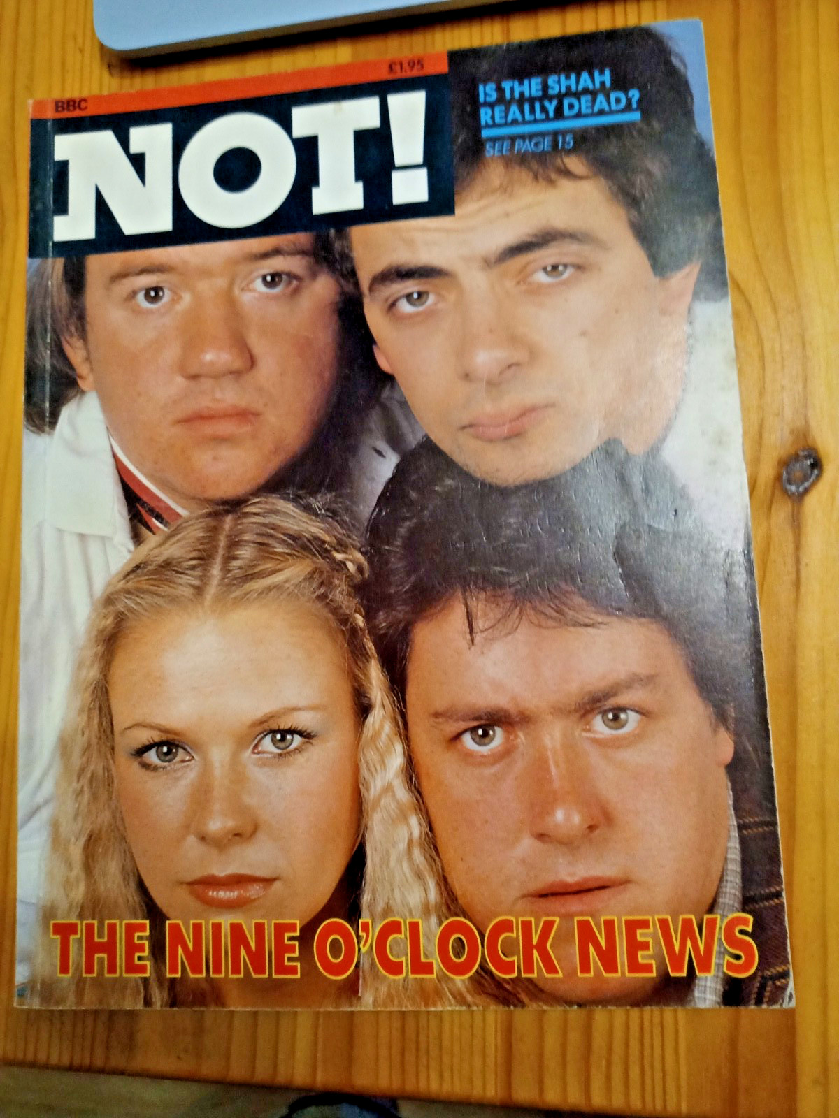 Not! Magazine – BBC 1981 – Not the Nine o’clock News Vintage