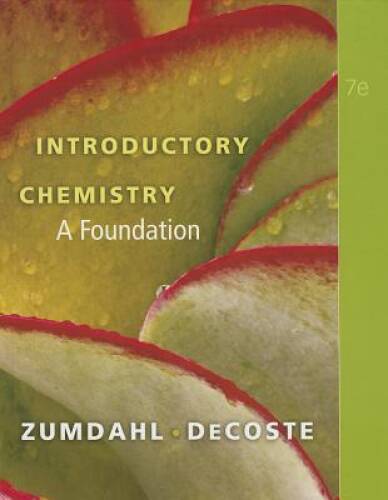 Introductory Chemistry: A Foundation – Hardcover By Zumdahl, Steven S – GOOD