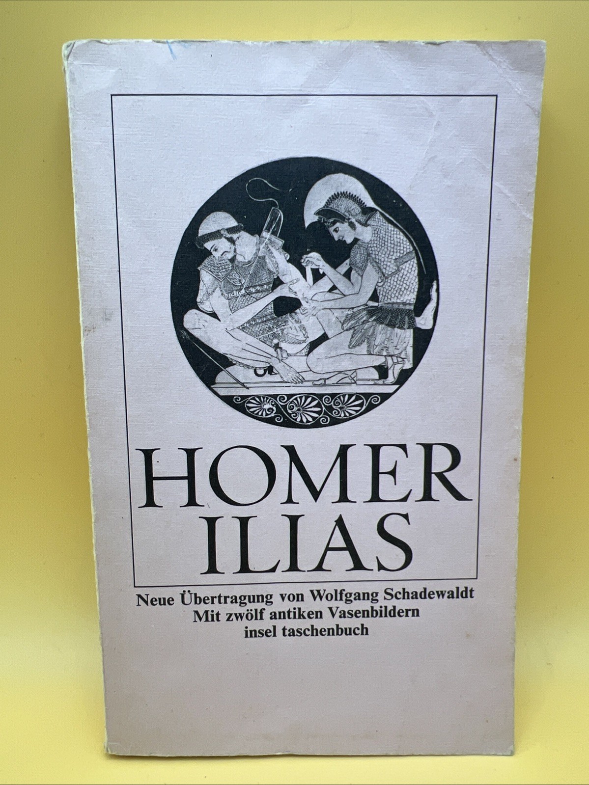 1975 Homer Ilias Wolfgang Schadewaldt Insel Taschenbuch 153 German Paperback