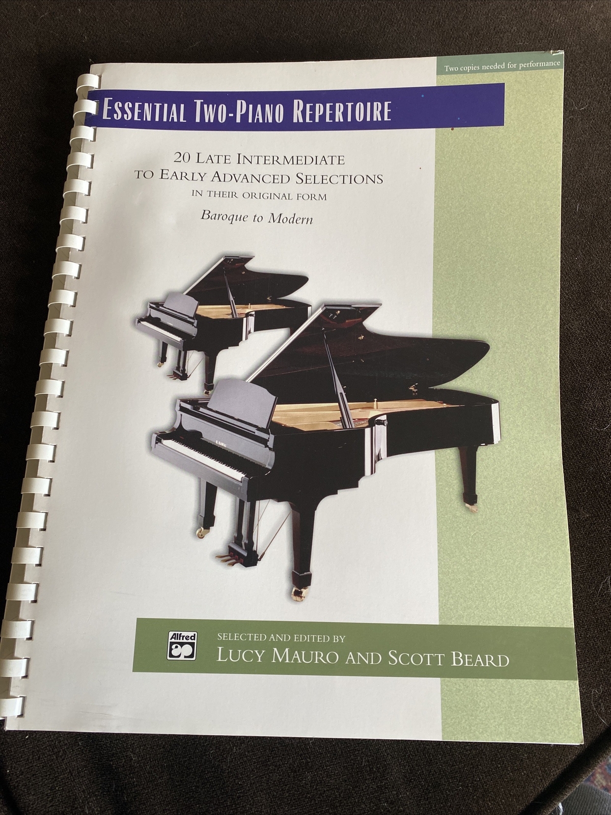 ESSENTIAL TWO-PIANO REPERTOIRE: 20 LATE INTERMEDIATE TO By Scott Beard & Lucy
