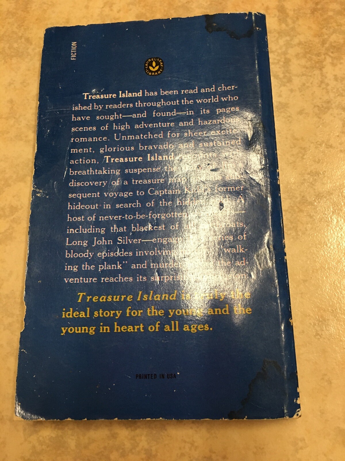 Treasure Island Paperback Book 1977 Tenth Printing