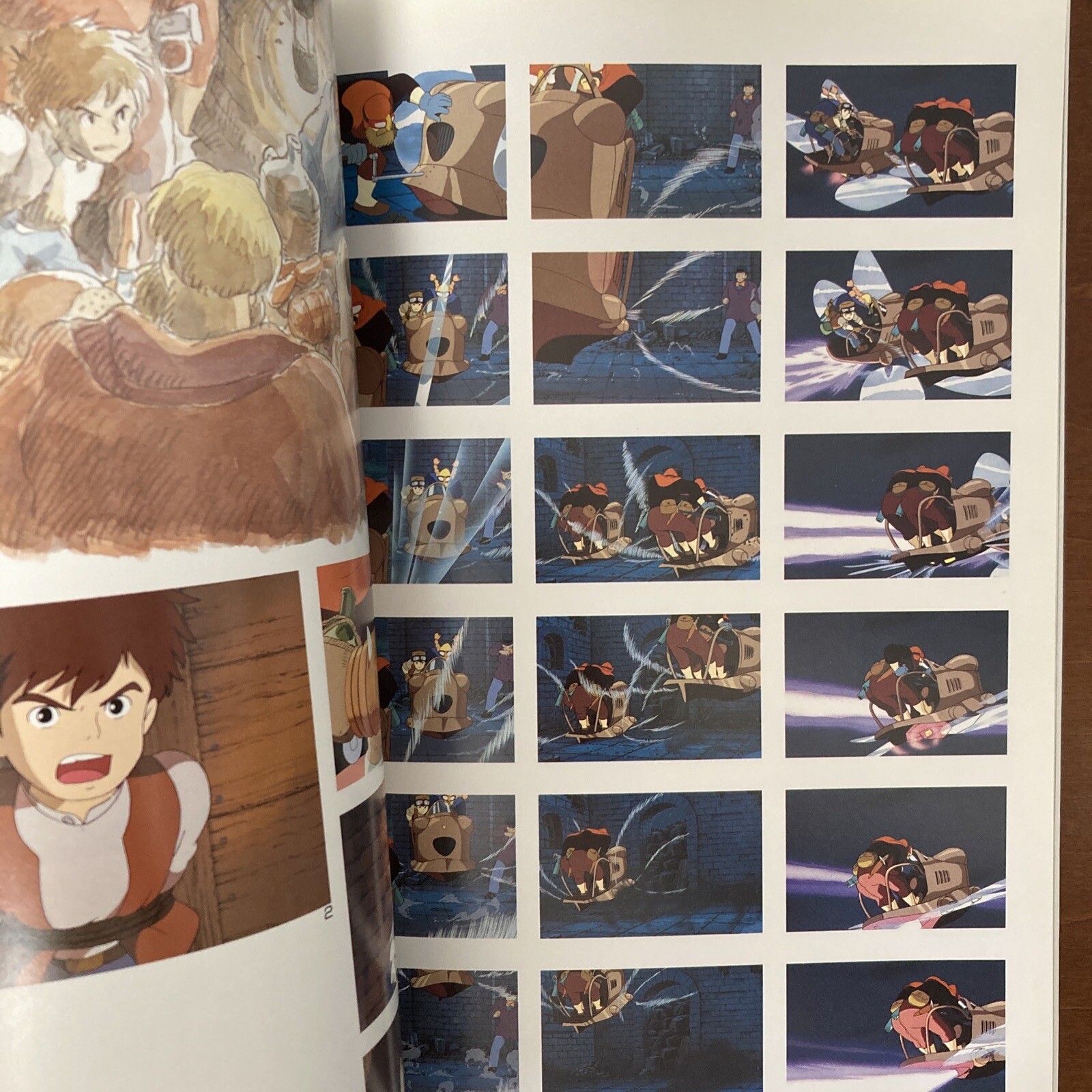 THE ART OF LAPUTA Hayao Miyazaki Art Book Illustration