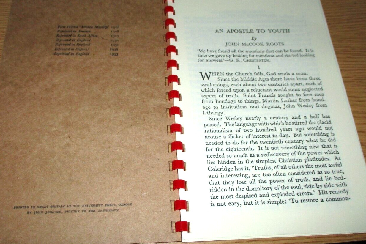 3 Oxford Group reproduction booklets, An Apostle, The OG Movement, When I Awake