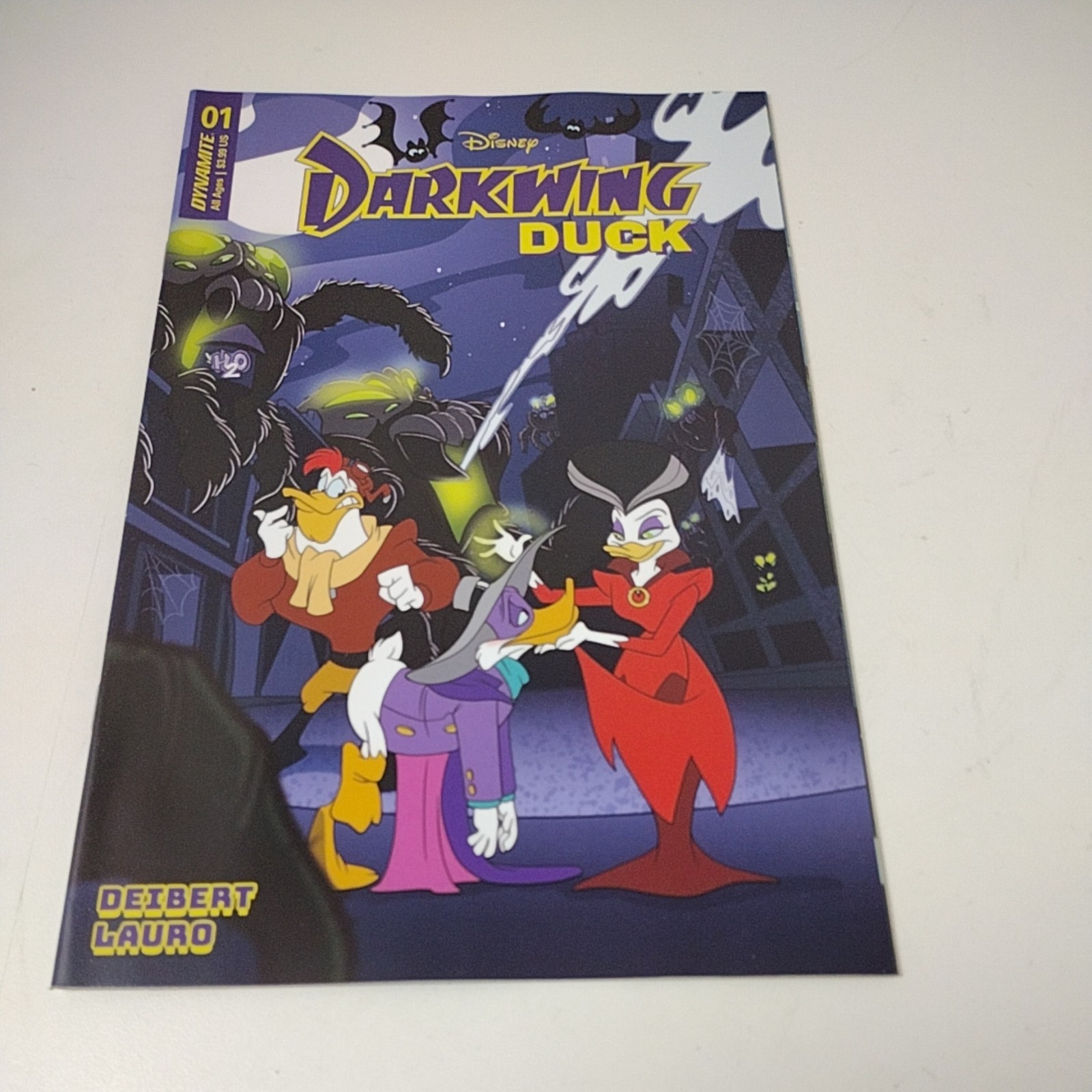 Darkwing Duck #1 Dynamite Comics 2023 Disney Amanda Deibert Carlo Lauro Comic Bo