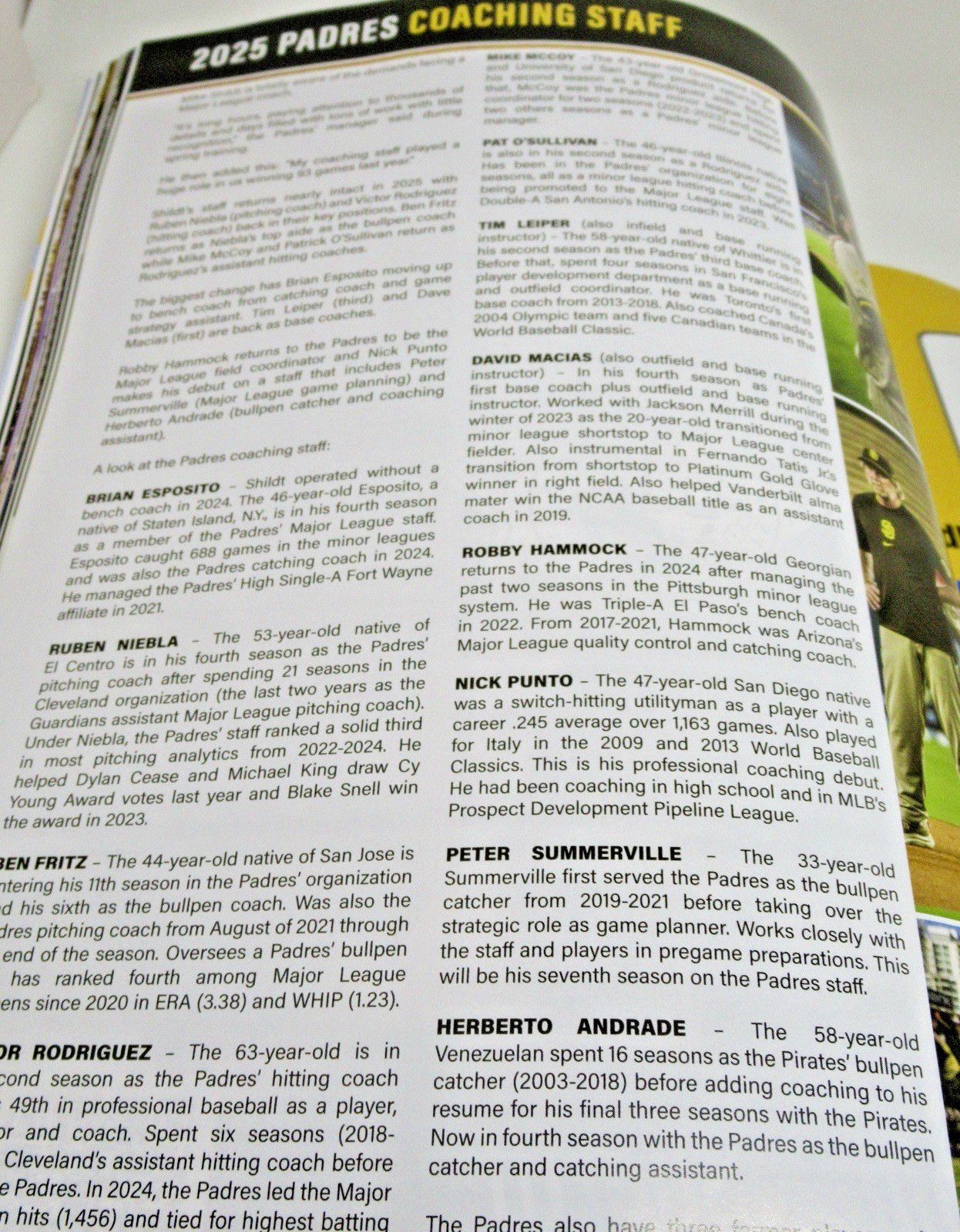 San Diego Padres 2025 Yearbook Magazine (150 Pages)