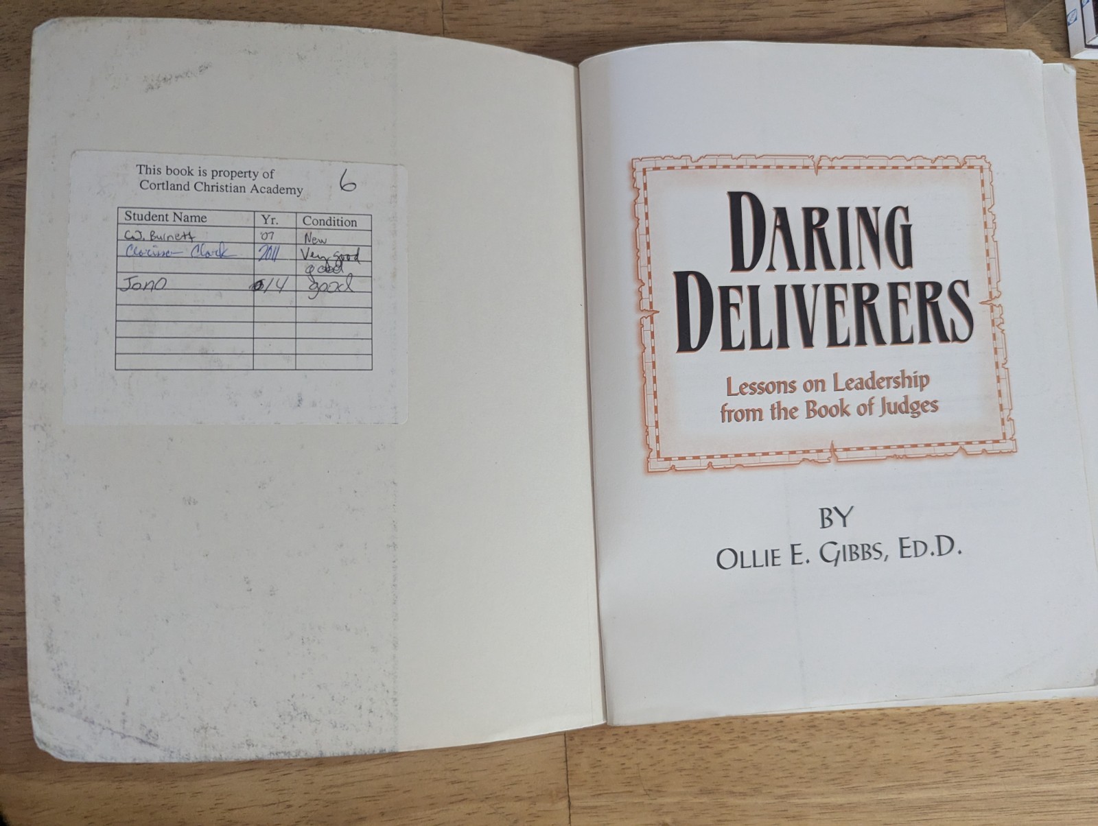 Purposeful Design Daring Deliverers Student Workbook Judges Bible Study