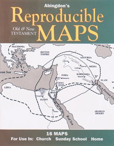 ABINGDON REPRODUCIBLE MAPS By Abingdon Press *Excellent Condition*
