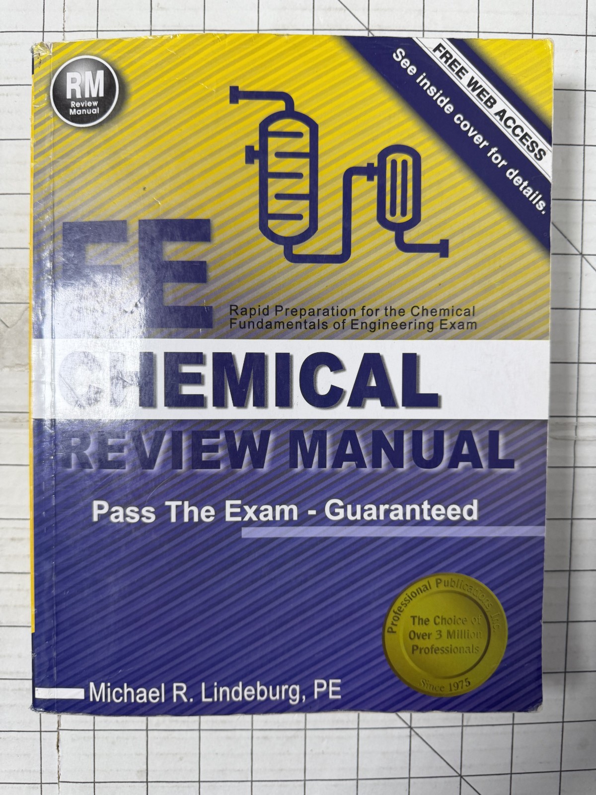 PPI FE Chemical Review Manual by Michael R. Lindeburg, PE 2016, Trade Paperback
