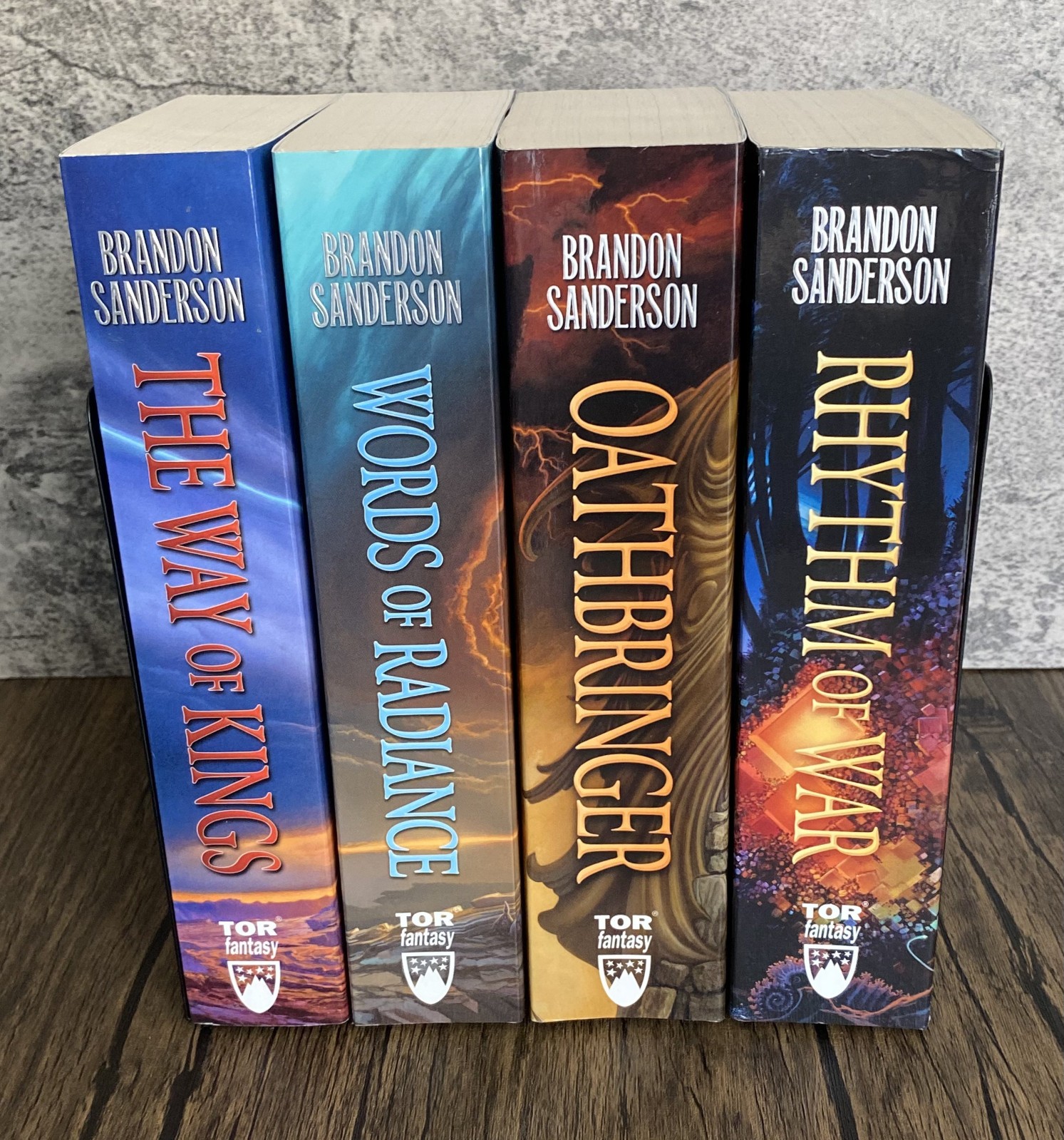 Brandon Sanderson, The Stormlight Archive Series, 1-4 Set, Large Paperback