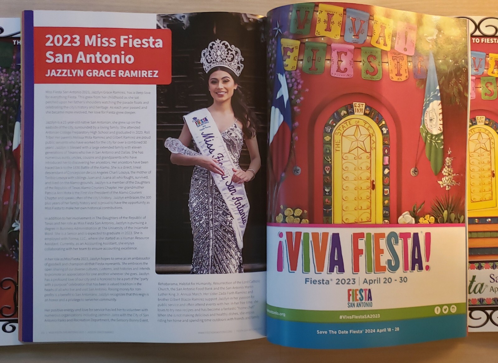 San Antonio Fiesta „The Official Guide To Fiesta Magazine 2023“ – 130 PAGES