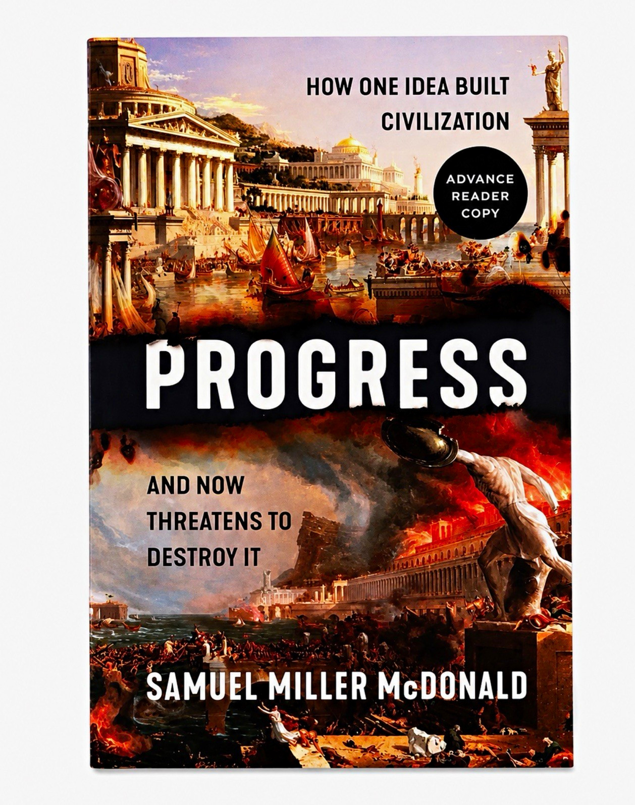 Samuel Miller McDonald Progress ARC Uncorrected Proof PB St. Martin’s Press 2025