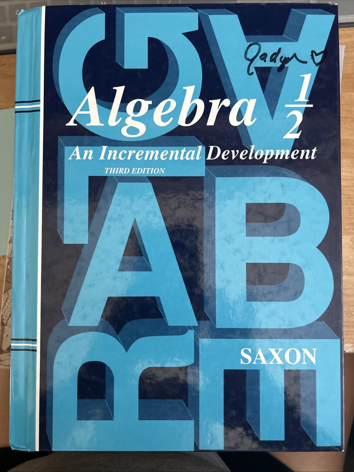 Algebra 1-2 by John Saxon (2003, Hardcover)