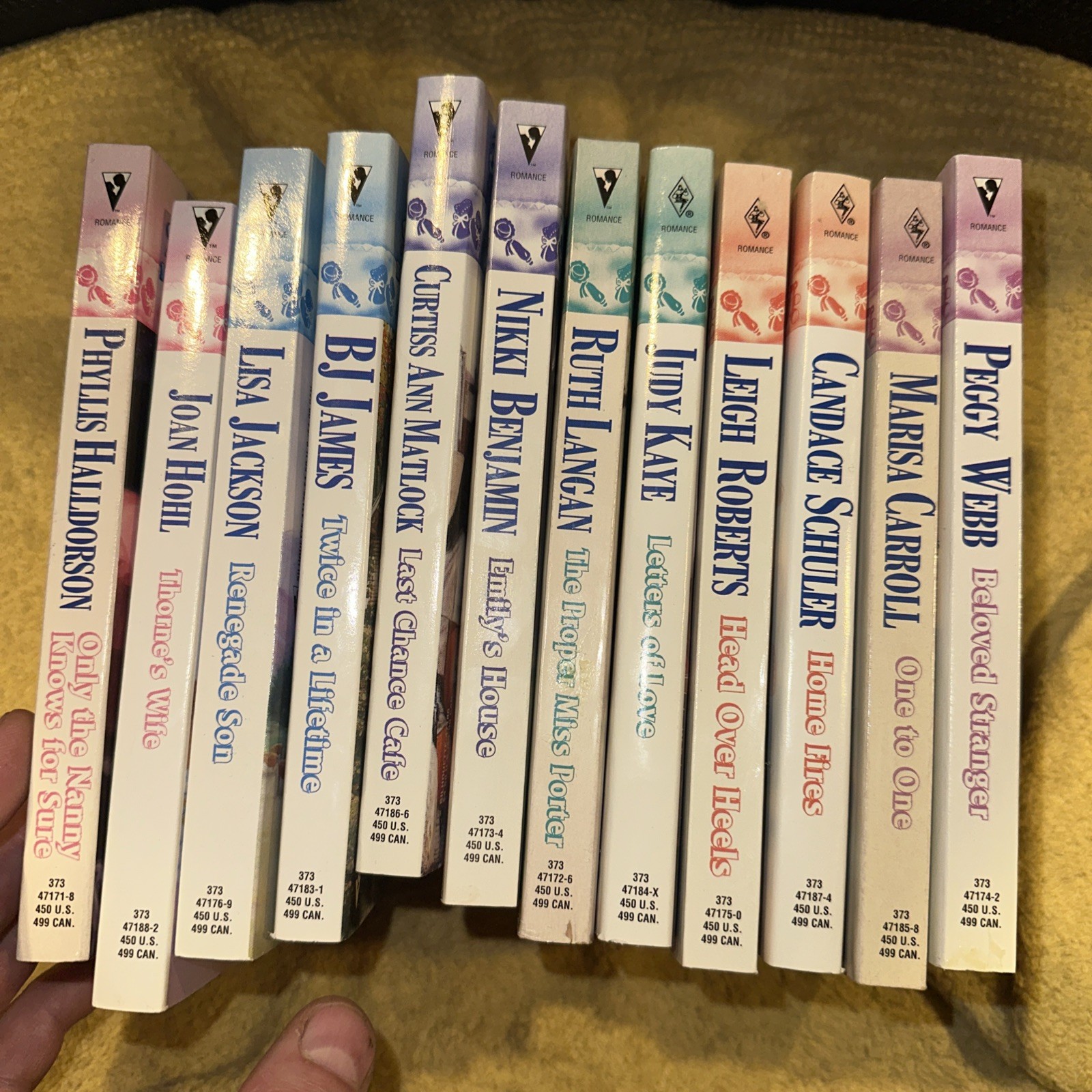 LOT 12 Silhouette Born in the USA Books All Books Set US States NEW Harlequin PB