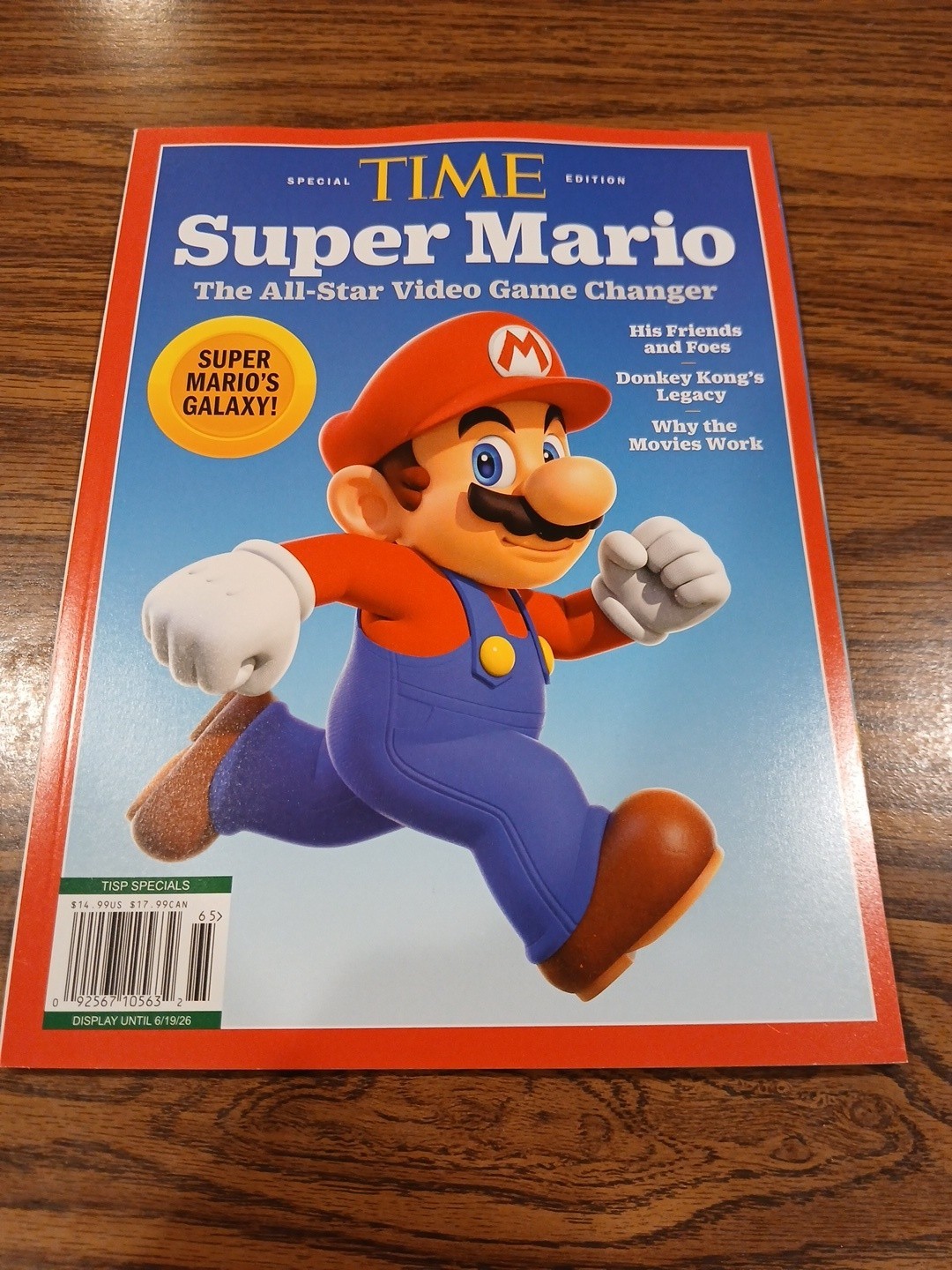 Super Mario Special Edition Time Magazine 40 Years All-Star Video Game Changer