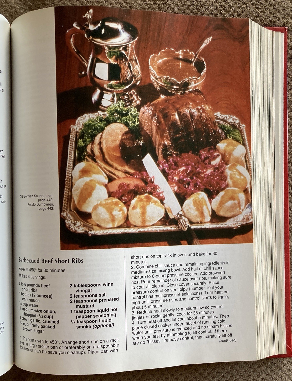 The Family Circle Encyclopedia Of Cooking 1990 Edition Hardback Cookbook