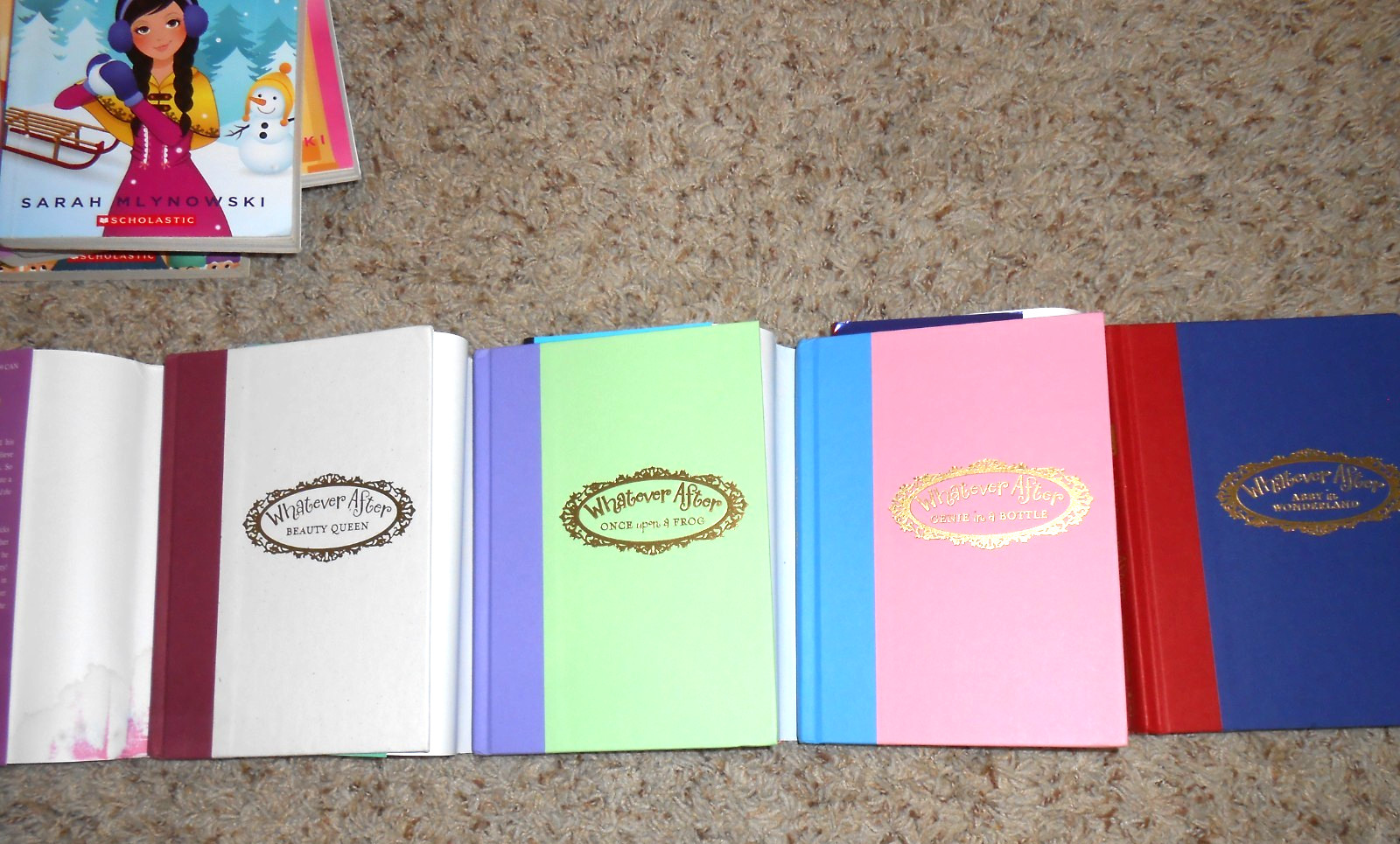 Sarah Mlynowski Lot of 10 WHATEVER AFTER Chapter Books – 6TPB 4HC/DJ VGC
