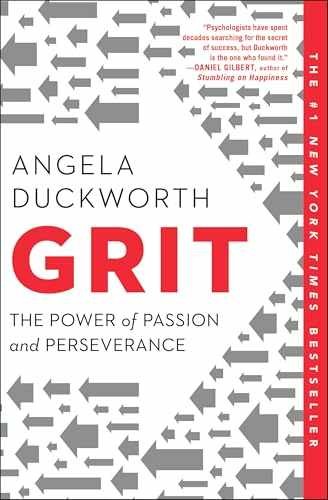 Grit: The Power of Passion and – Paperback, by Duckworth Angela – Very Good