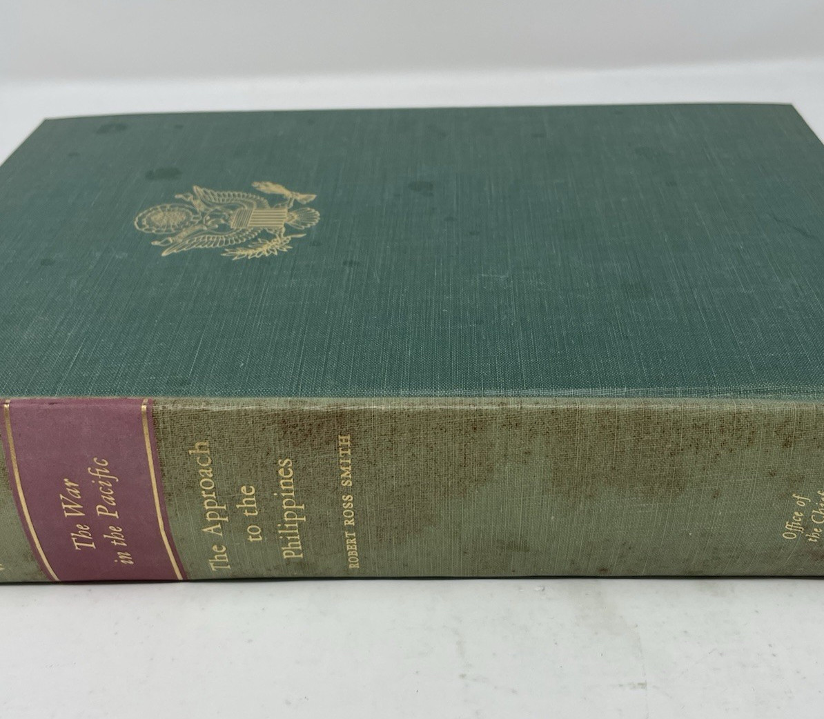 US Army in WWII War Pacific Approach To Philippines Robert Ross Smith HC Green