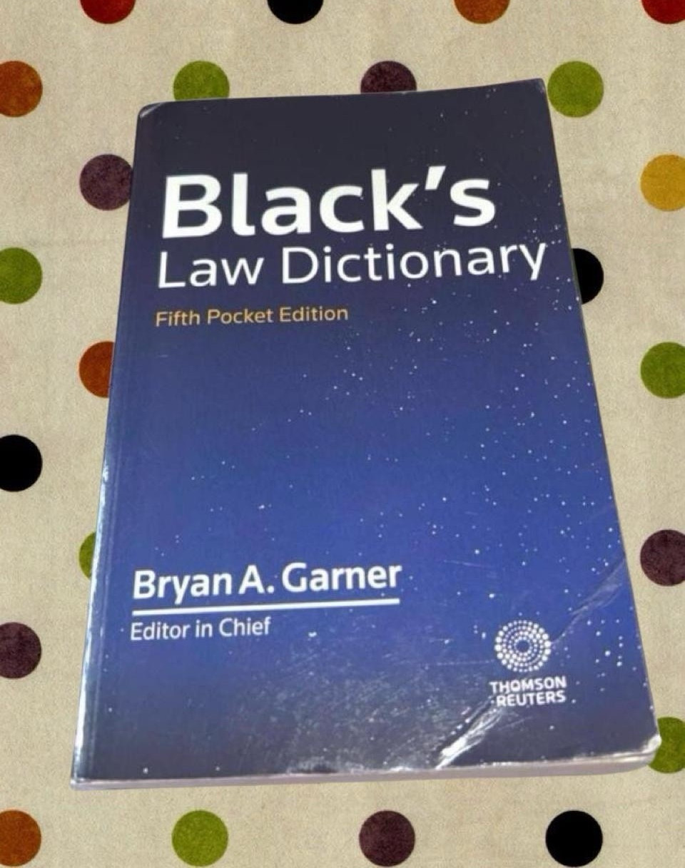 Black’s Law Dictionary Pocket Edition – Bryan A. Garner, Thomson Reuters