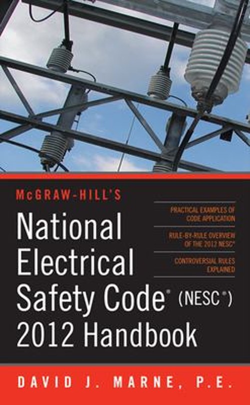 National Electrical Safety Code NESC 2012 Handbook Hardcover Davi