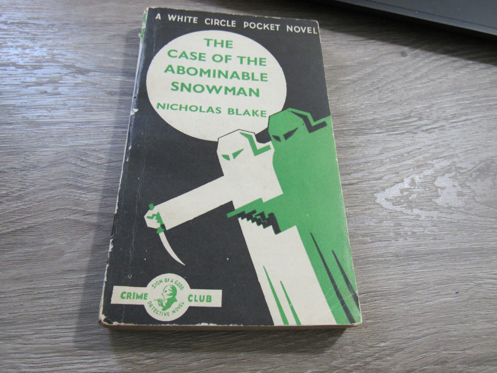 THE CASE OF THE ABOMINABLE SNOWMAN BY NICHOLAS BLAKE COLLINS CRIME CLUB UK PB