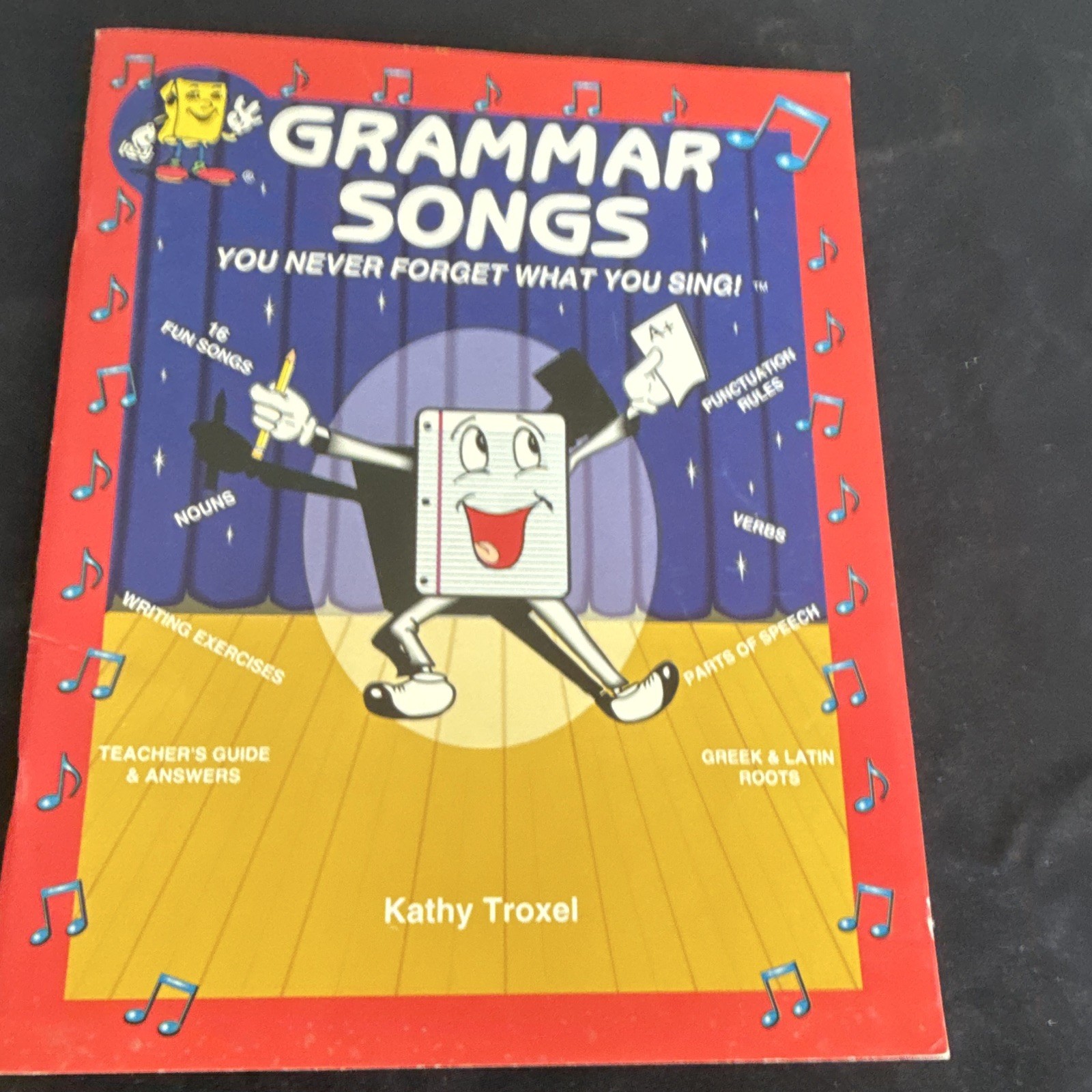 Kathy Troxel Grammar Songs Teacher’s Guide & Answers Teacher’s Edition 1995