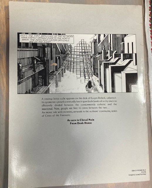 Fever in Urbicand Stories of the Fantastic Schuiten Peeters NBM 1990 1st ed.
