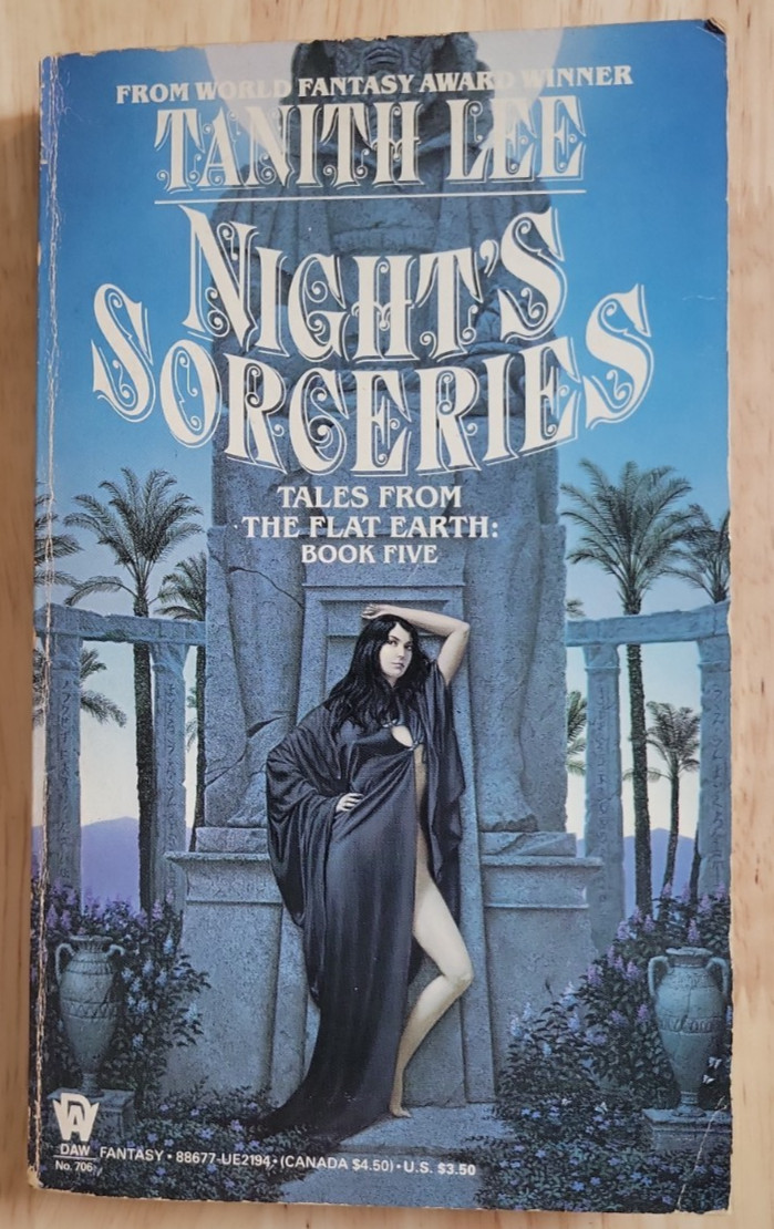 Nights Sorceries Tanith Lee 1987 PB First Edition DAW #706