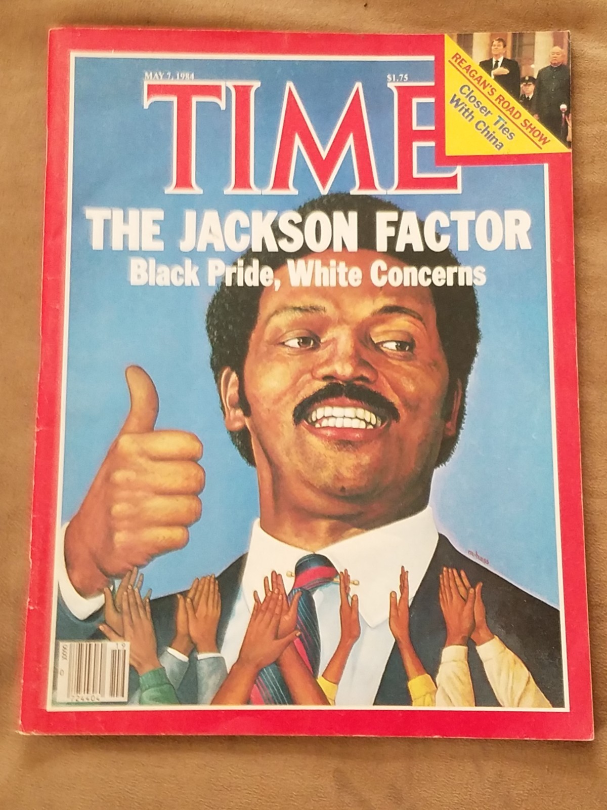 Time Magazine „THE JACKSON FACTOR“ Black Pride-White Concerns May7, 1984